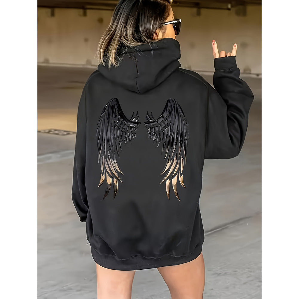 Hooded Hoodie Design With Printed Top