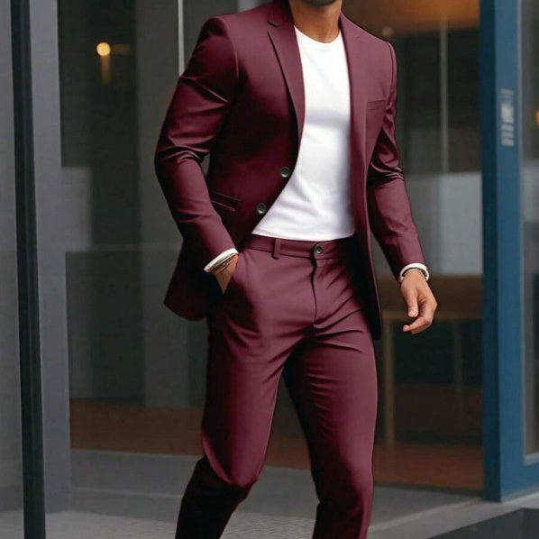 Autumn New Men's Round Neck Sweater