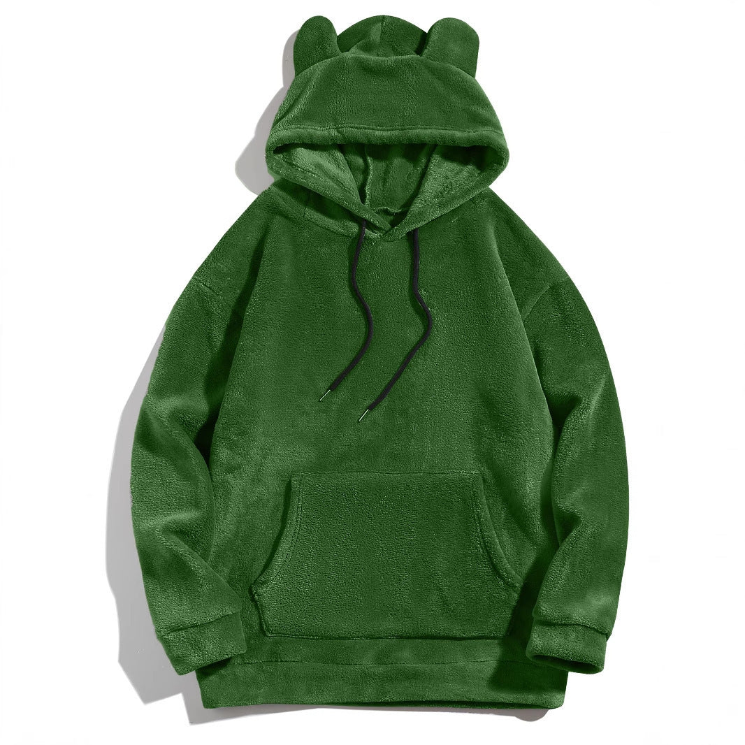 Men's Casual Cool Fashion Sweater Coral Fleece Jacket