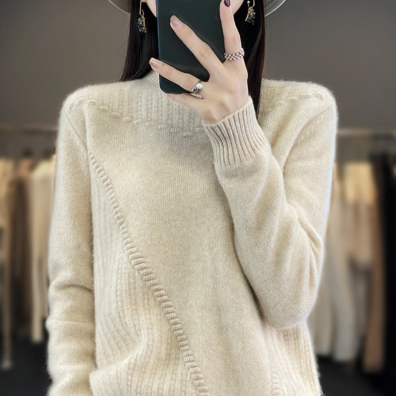 Women's Short All-match Bottoming Casual Knitwear
