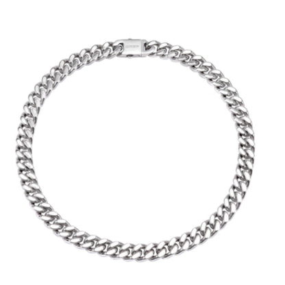 Hip-hop Necklace Titanium Steel Cuban Choker Clavicle Chain