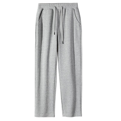 Casual Pants Elastic Waist Heavy Loose Track Pants Men's And Women's Casual Straight-leg