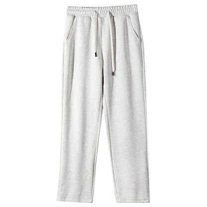 Casual Pants Elastic Waist Heavy Loose Track Pants Men's And Women's Casual Straight-leg
