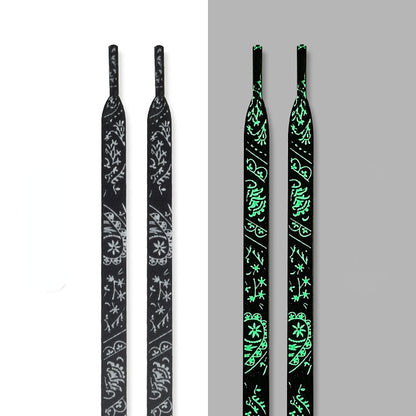 1 Pair of Vibrant Luminous Shoelaces - High-Quality Fluorescent Night Glow Shoelaces for Sneakers and Flat Shoes - 120/140/160CM/47.24/55.12/62.99inch Long, Durable, and Easy to Install