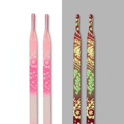 1 Pair of Vibrant Luminous Shoelaces - High-Quality Fluorescent Night Glow Shoelaces for Sneakers and Flat Shoes - 120/140/160CM/47.24/55.12/62.99inch Long, Durable, and Easy to Install
