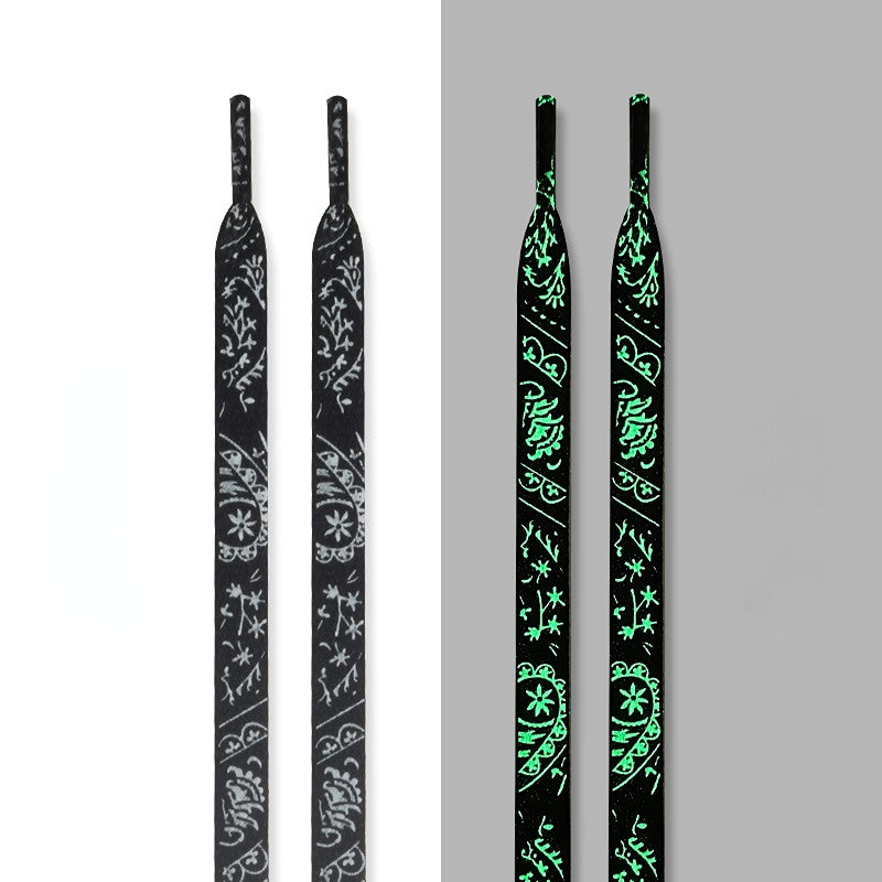 1 Pair of Vibrant Luminous Shoelaces - High-Quality Fluorescent Night Glow Shoelaces for Sneakers and Flat Shoes - 120/140/160CM/47.24/55.12/62.99inch Long, Durable, and Easy to Install