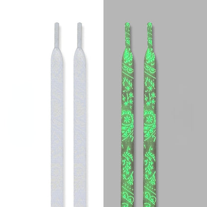 1 Pair of Vibrant Luminous Shoelaces - High-Quality Fluorescent Night Glow Shoelaces for Sneakers and Flat Shoes - 120/140/160CM/47.24/55.12/62.99inch Long, Durable, and Easy to Install