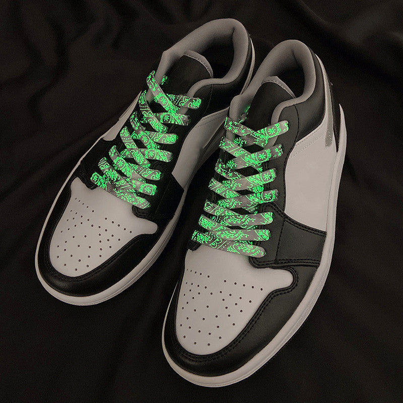 1 Pair of Vibrant Luminous Shoelaces - High-Quality Fluorescent Night Glow Shoelaces for Sneakers and Flat Shoes - 120/140/160CM/47.24/55.12/62.99inch Long, Durable, and Easy to Install