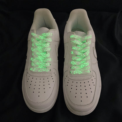 1 Pair of Vibrant Luminous Shoelaces - High-Quality Fluorescent Night Glow Shoelaces for Sneakers and Flat Shoes - 120/140/160CM/47.24/55.12/62.99inch Long, Durable, and Easy to Install