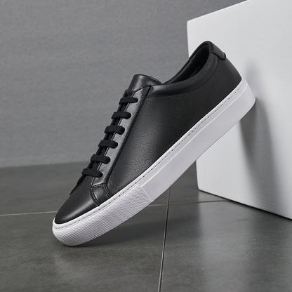 Men's Fashion Casual Leather Shoes Platform