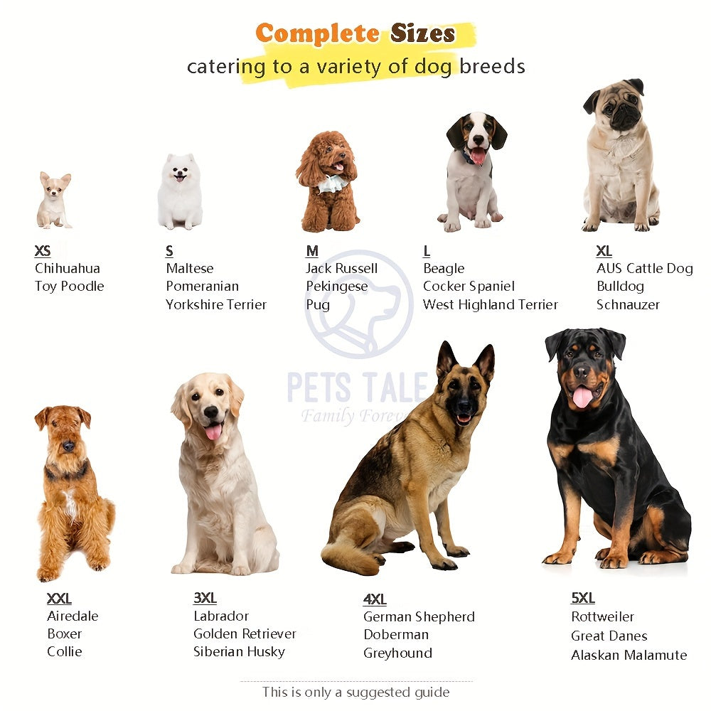 [Reversible Dog Raincoat] PETS TALE Reversible Dog Raincoat, 1pc | Polyester Pet Jacket with Duck Print, Machine Washable, Adjustable Straps for Small to Extra Large Breeds