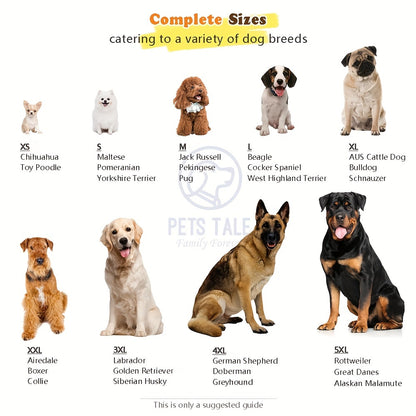 [Reversible Dog Raincoat] PETS TALE Reversible Dog Raincoat, 1pc | Polyester Pet Jacket with Duck Print, Machine Washable, Adjustable Straps for Small to Extra Large Breeds