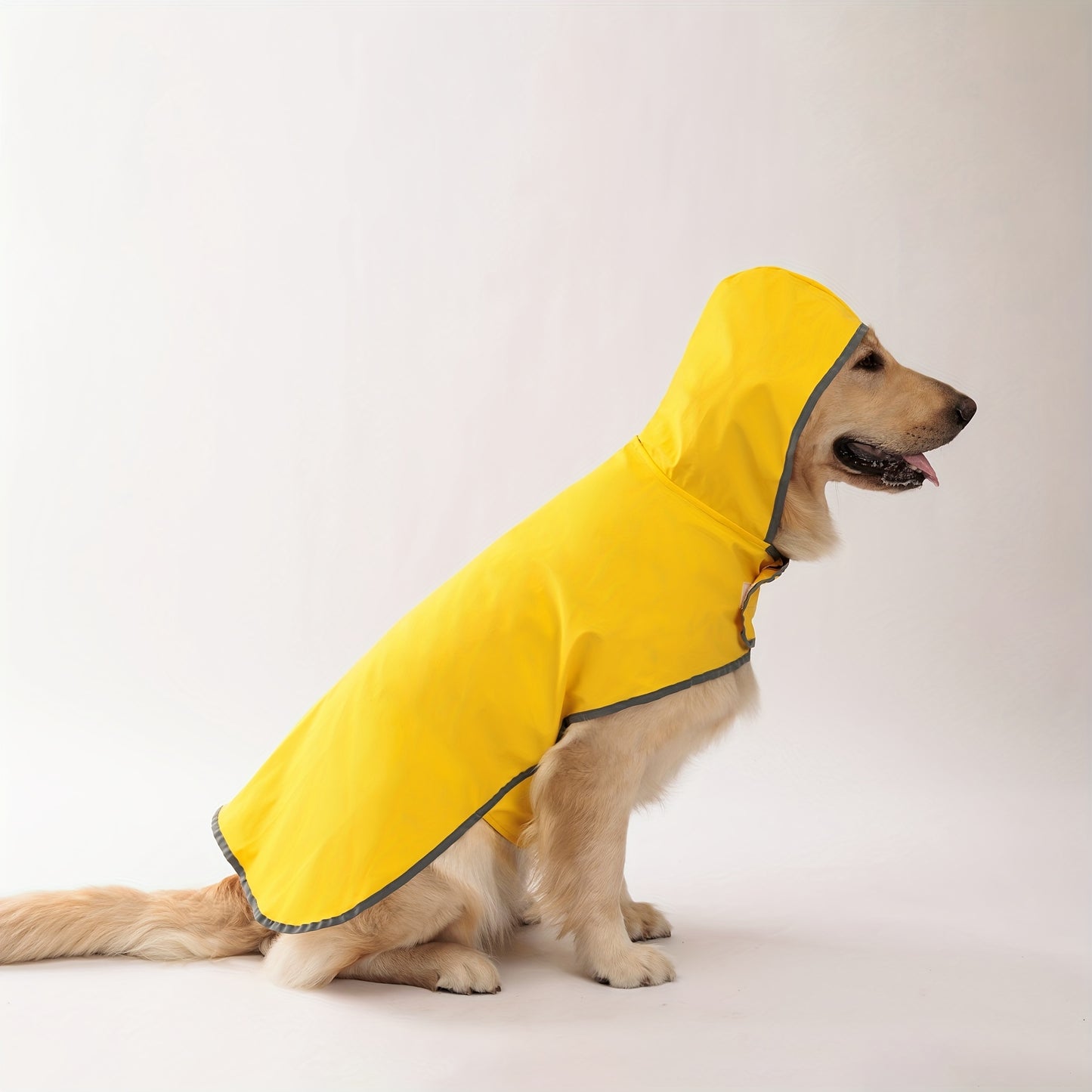 [Reversible Dog Raincoat] PETS TALE Reversible Dog Raincoat, 1pc | Polyester Pet Jacket with Duck Print, Machine Washable, Adjustable Straps for Small to Extra Large Breeds