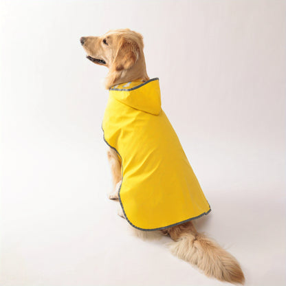 [Reversible Dog Raincoat] PETS TALE Reversible Dog Raincoat, 1pc | Polyester Pet Jacket with Duck Print, Machine Washable, Adjustable Straps for Small to Extra Large Breeds