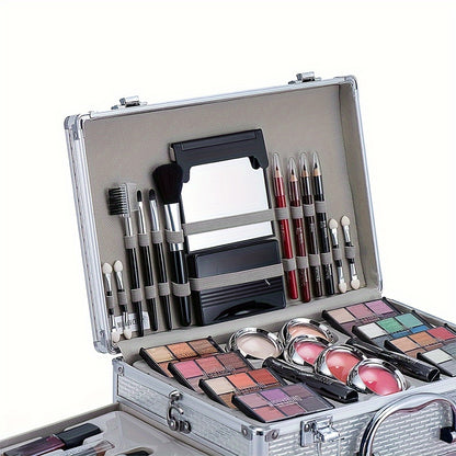 106-Piece Professional Makeup Set - Ultimate Multifunctional Beauty Kit with Eyeshadow, Lipstick, Mascara, Lip Liner, Makeup Brushes, and More - Perfect Gift for Mothers Day, Makeup Artists, and Beauty Enthusiasts