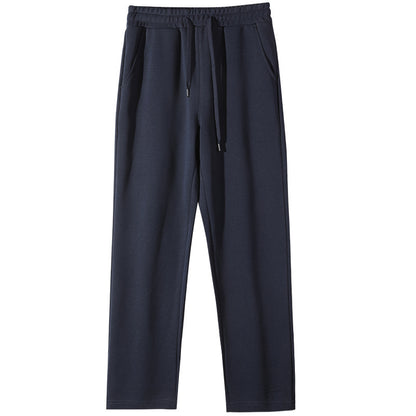 Casual Pants Elastic Waist Heavy Loose Track Pants Men's And Women's Casual Straight-leg