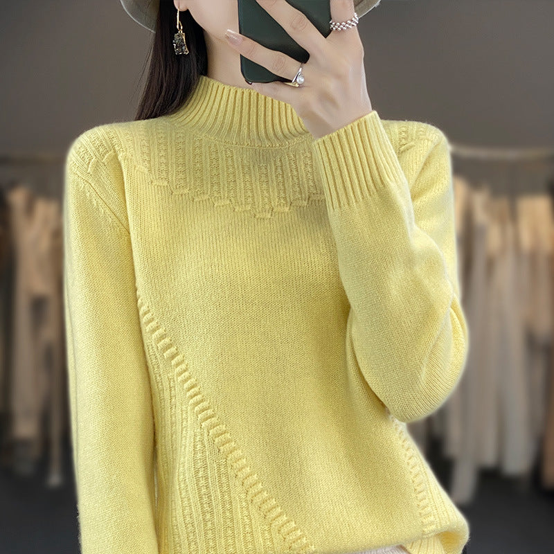 Women's Short All-match Bottoming Casual Knitwear