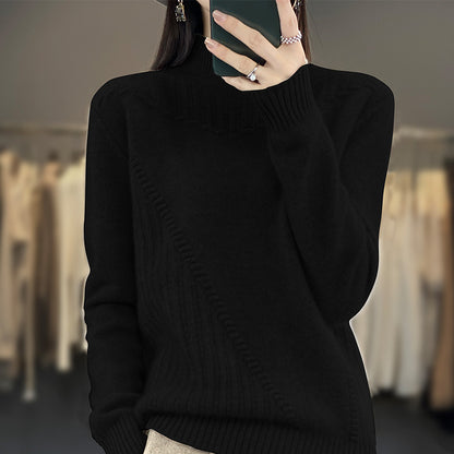 Women's Short All-match Bottoming Casual Knitwear