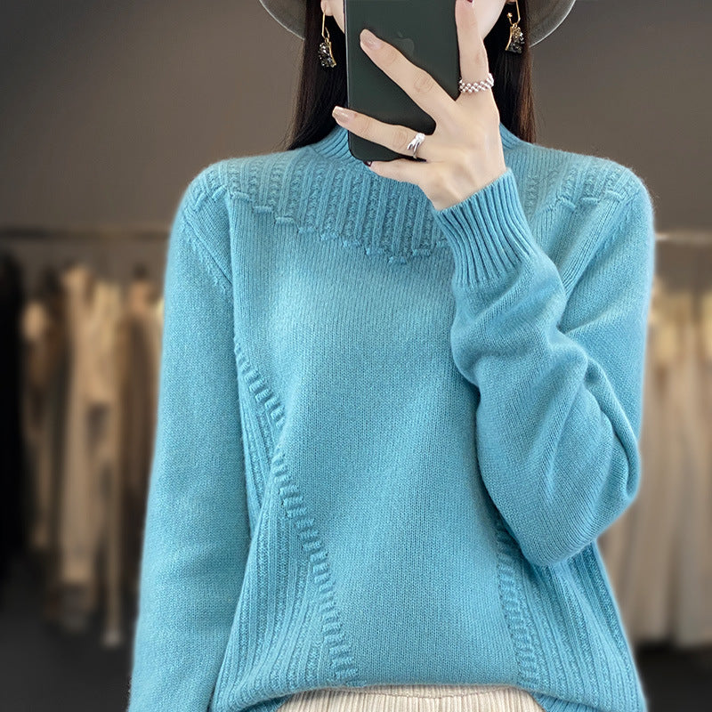Women's Short All-match Bottoming Casual Knitwear