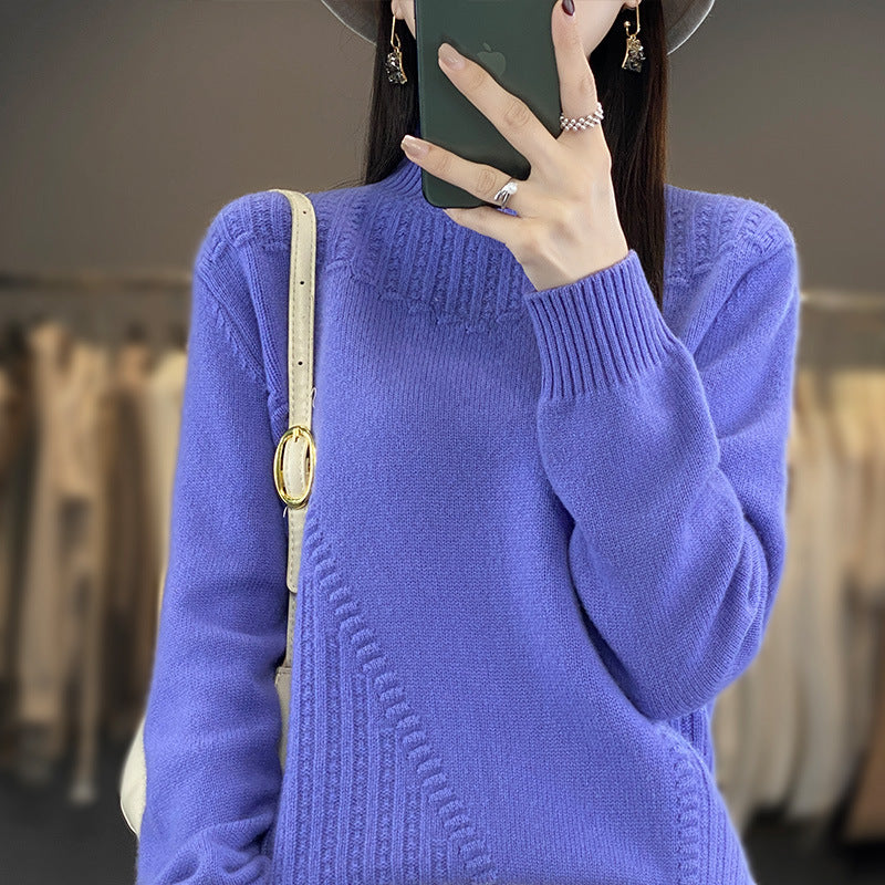 Women's Short All-match Bottoming Casual Knitwear