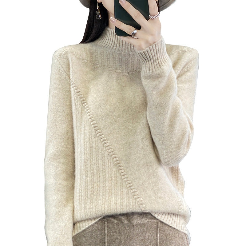 Women's Short All-match Bottoming Casual Knitwear