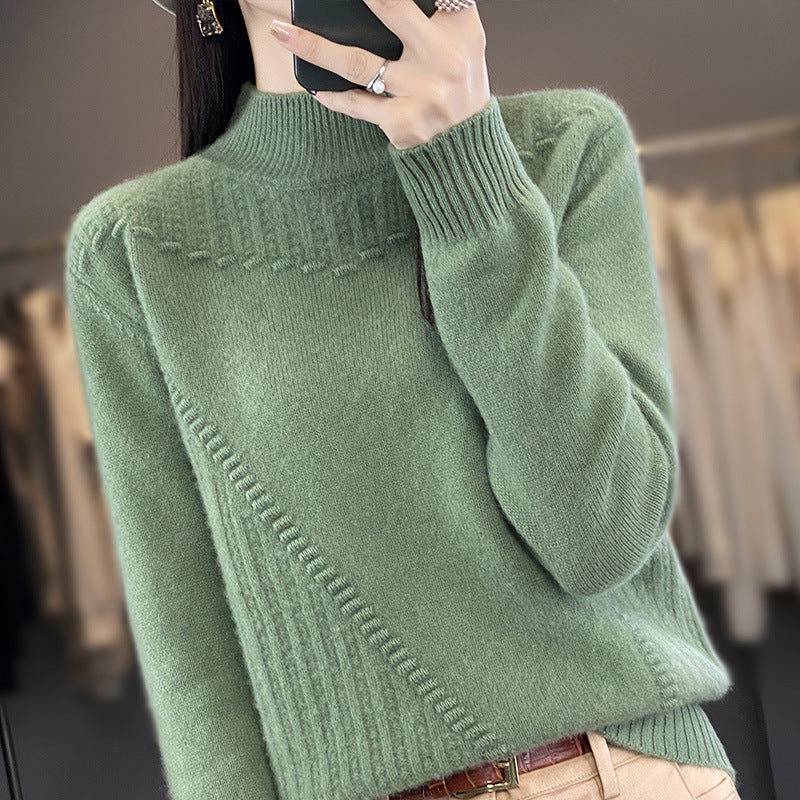 Women's Short All-match Bottoming Casual Knitwear
