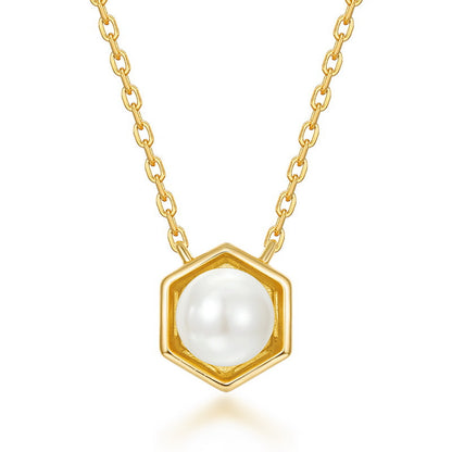 Twelve Birthstone S925 Silver Inlay Multicolor Cultivation Colored Gems Clavicle Chain Simple Necklace
