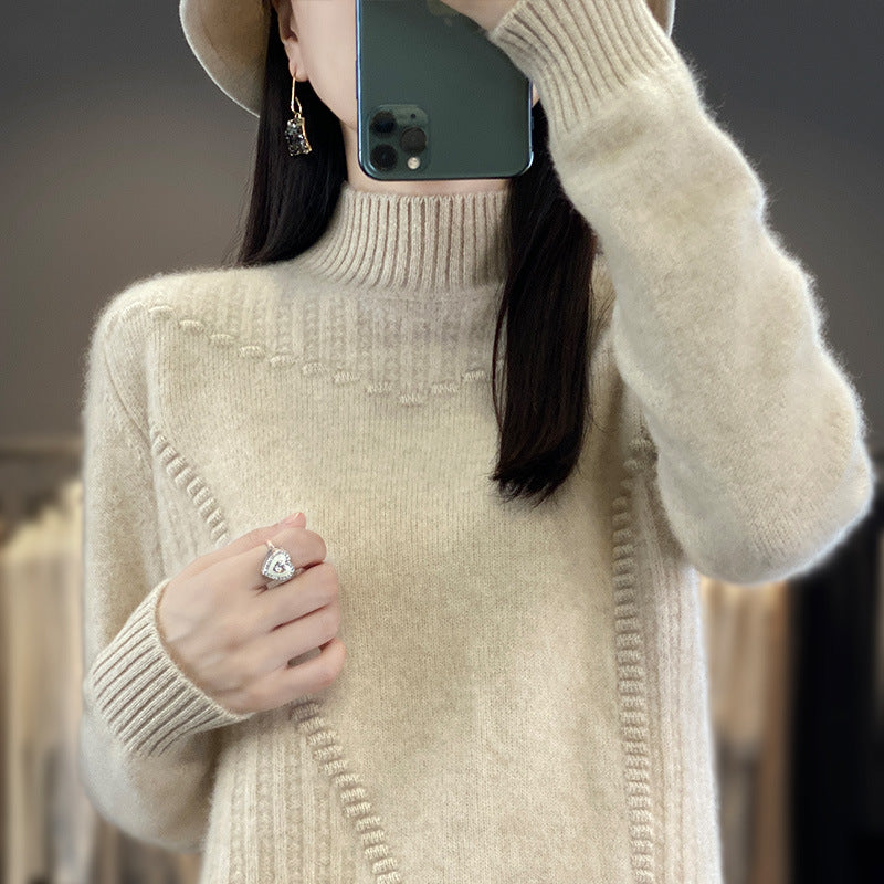 Women's Short All-match Bottoming Casual Knitwear
