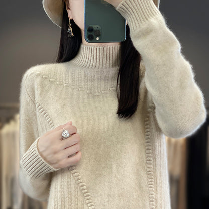 Women's Short All-match Bottoming Casual Knitwear