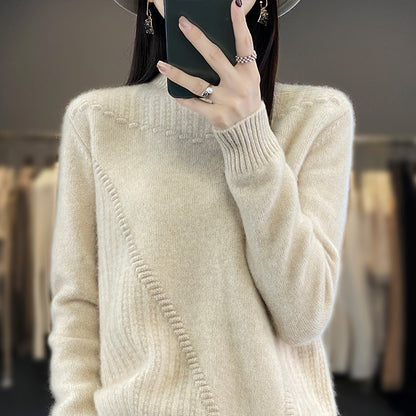 Women's Short All-match Bottoming Casual Knitwear