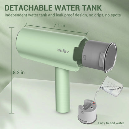 1000w Handheld Garment Steamer iron Home 110v/220v Electric Steam Cleaner Portable Foldable Mite Removal Flat Ironing Machine