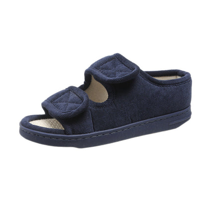 Home Linen Breathable Large Size Cloth Sandals For The Elderly