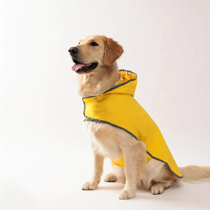 [Reversible Dog Raincoat] PETS TALE Reversible Dog Raincoat, 1pc | Polyester Pet Jacket with Duck Print, Machine Washable, Adjustable Straps for Small to Extra Large Breeds