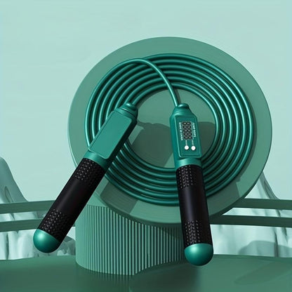 1pc Weighted Skipping Rope For Fitness, Weight Loss, And Fat Burning - Ideal For Students And Adults