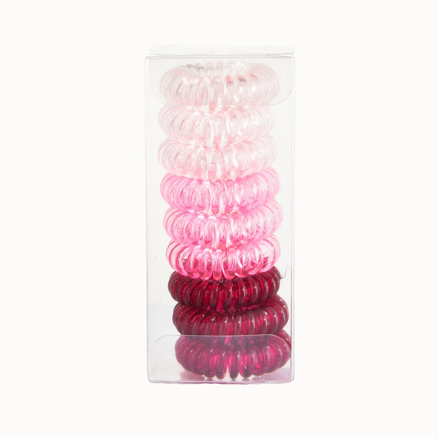 9 Pcs Spiral Hair Ties No Crease, Coil Hair Ties, Phone Cord Hair Ties, Women Ponytail Holder Elastics